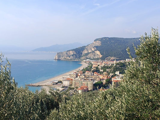 Blick auf Finale Ligure 