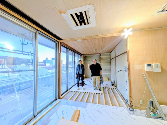 イクメンリフォームによる岐阜県岐阜市の住宅の激安リフォーム中！