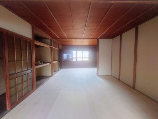 愛知県江南市の中古住宅の和室を洋室化の激安リフォーム中！