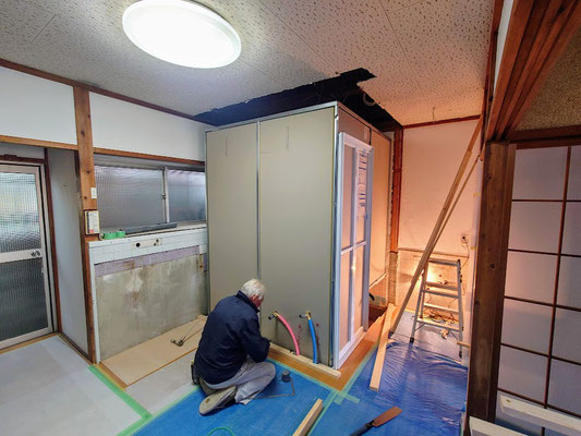 イクメンリフォームによる岐阜県岐阜市の中古住宅の激安リフォーム中！