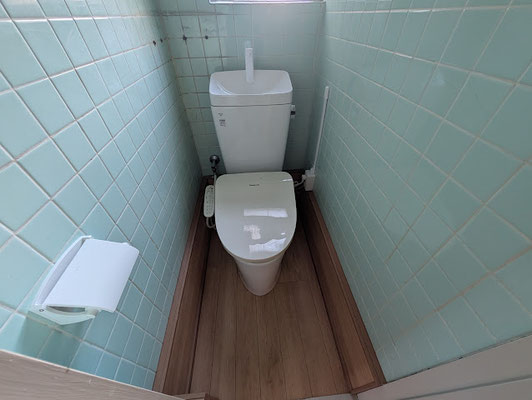 岐阜県岐阜市の賃貸マンションの和式トイレを洋式トイレリフォーム