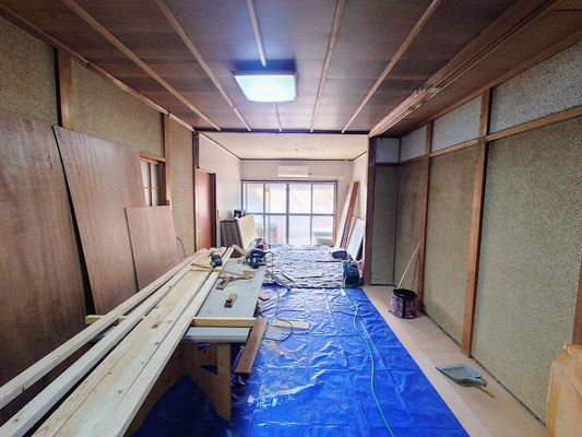 岐阜県岐阜市の中古住宅の激安リフォーム中！