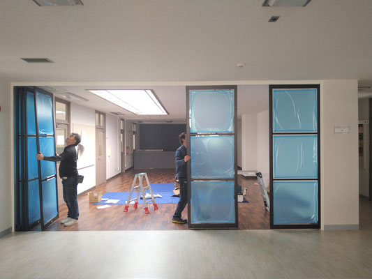 イクメンリフォーム施工による名古屋大学医学部の大幸キャンパスの厚生会館リフォーム中