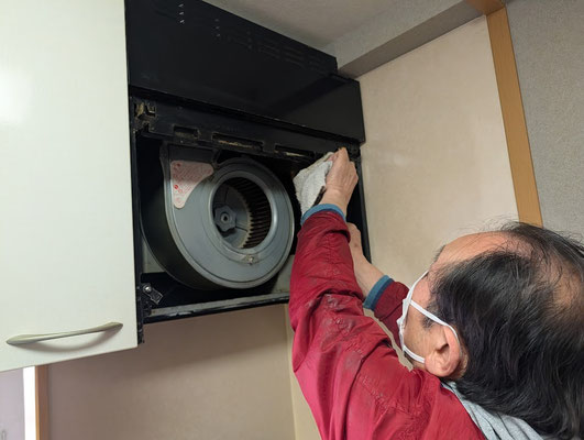 愛知県一宮市の賃貸マンションのクリーニングをしています！