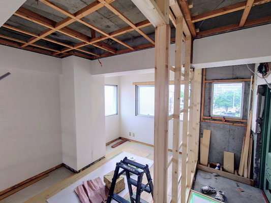 愛知県名古屋市北区の賃貸マンションの激安リノベーション工事