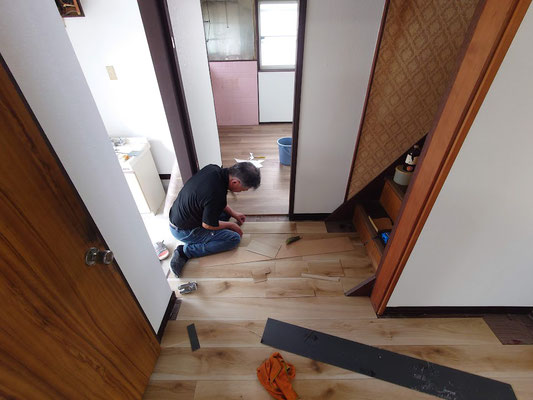 イクメンリフォームによる愛知県津島市の空き家の激安リフォーム