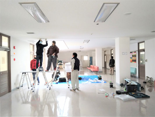 イクメンリフォーム施工による名古屋大学医学部大幸キャンパスの改装工事