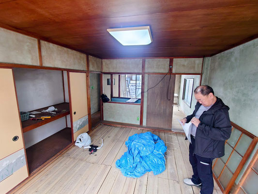 イクメンリフォームによる岐阜県多治見市の民泊施設の激安リフォーム