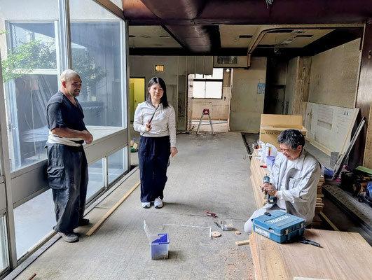 岐阜県岐阜市のカードショップの店舗改装工事中！