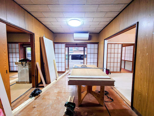 イクメンリフォームによる平屋の中古住宅の激安リフォーム
