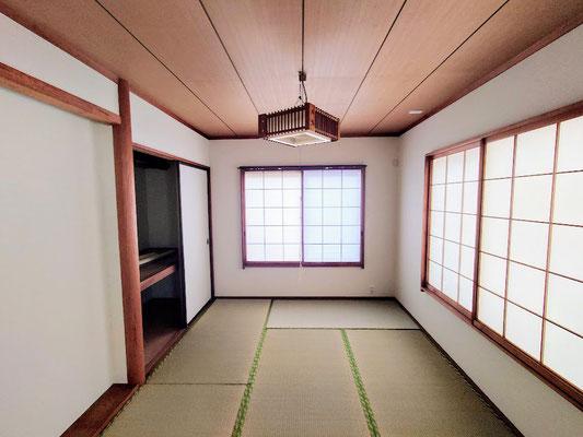 イクメンリフォームによる愛知県津島市の中古住宅の激安壁紙張替え