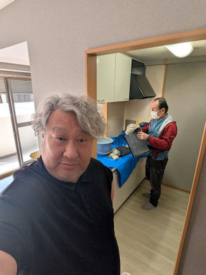 愛知県一宮市の賃貸マンションのクリーニングをしています！