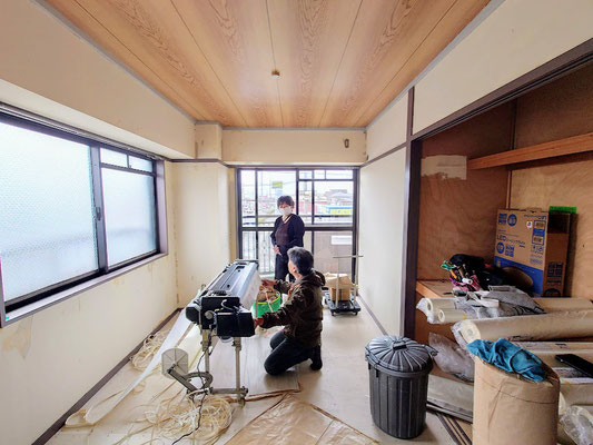 イクメンリフォームによる愛知県一宮市の賃貸アパートの激安リフォーム