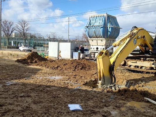 イクメンリフォームによる岐阜県岐阜市の倉庫の新築工事中！