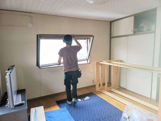 岐阜県関市の住宅の窓サッシのリフォーム