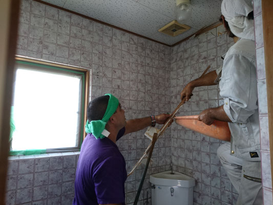 和式トイレを洋式トイレにリフォ－ム　岐阜県大垣市