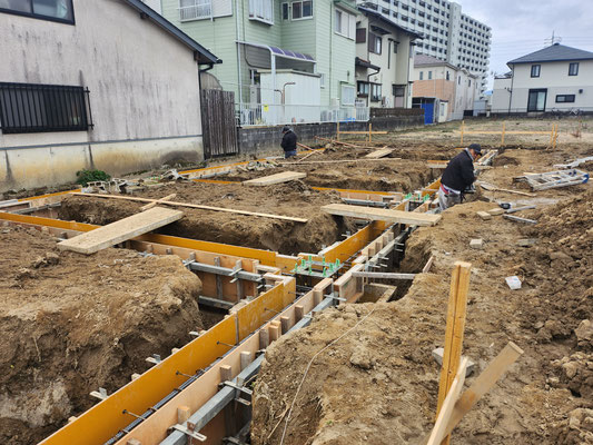 イクメンリフォームによる岐阜県岐阜市の倉庫の新築工事中！