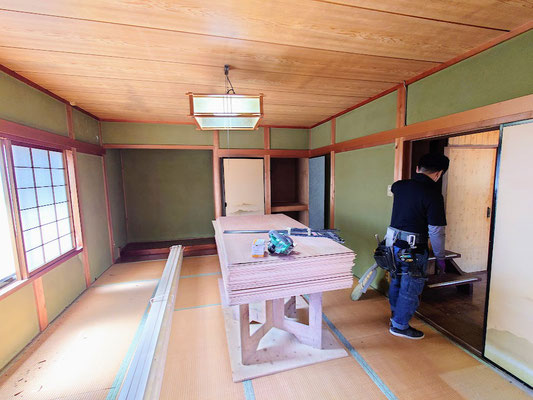 イクメンリフォームによる岐阜県可児市の空き家の激安リフォーム