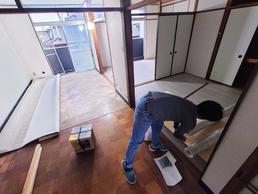 イクメンリフォームによる岐阜県岐阜市の賃貸マンションの激安リフォーム