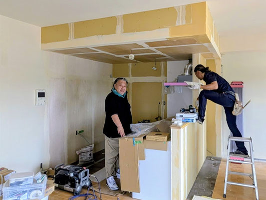 イクメンリフォームによる愛知県瀬戸市の分譲マンションの激安リノベーション工事中！