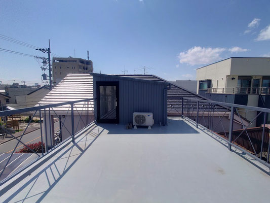 イクメンリフォームによる愛知県名古屋市の屋上防水工事