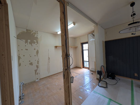 イクメンリフォームによる愛知県津島市の中古住宅のキッチンの解体