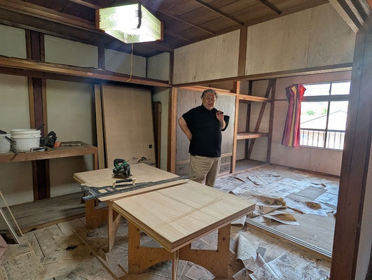 イクメンリフォームによる岐阜県岐阜市の民泊の激安リフォーム中！