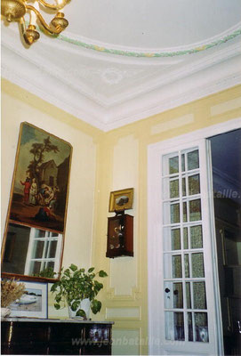 Peinture plafond  en mat et murs en peinture satinée