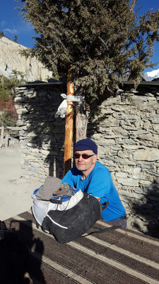 Pause dans la vallée 