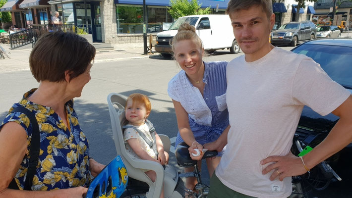 En route pour le marché Jean Talon