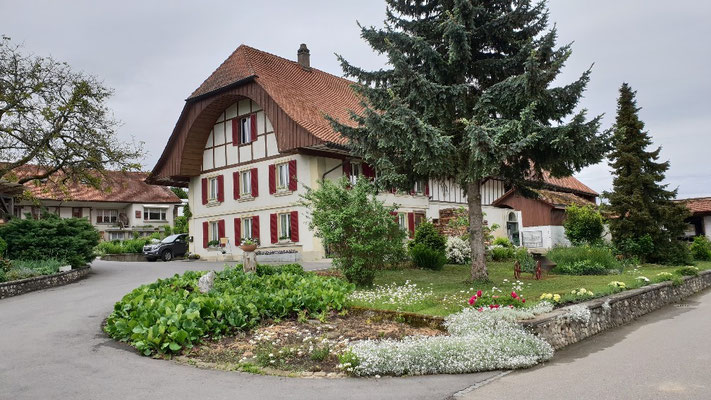 Ce n'est pas la ferme la plus authentique mais la plus proche de notre pause