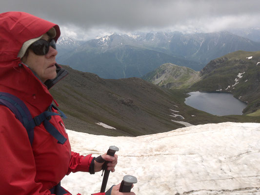 Pic de Malrif 2906 m pour contourner corniche infranchissable sous le col de Malrif
