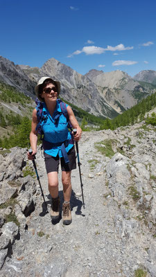 Arrivée au col de Furfande 2500 m