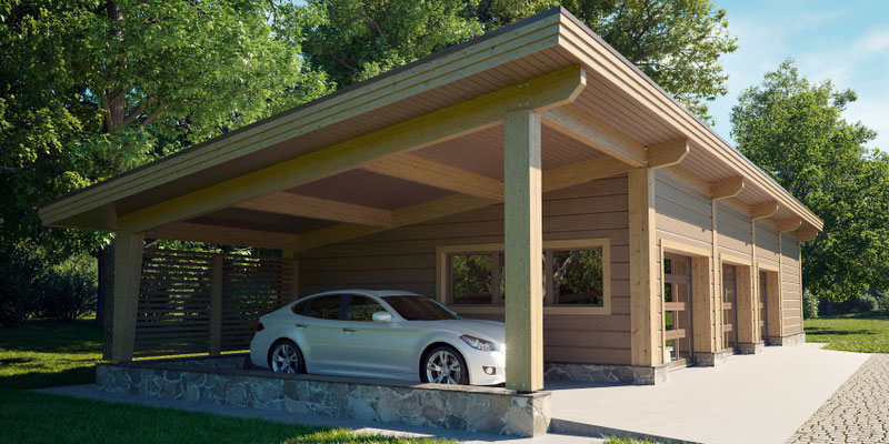 Construction garage plan garage