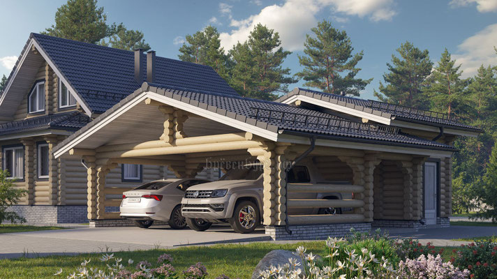 Construction garage plan garage