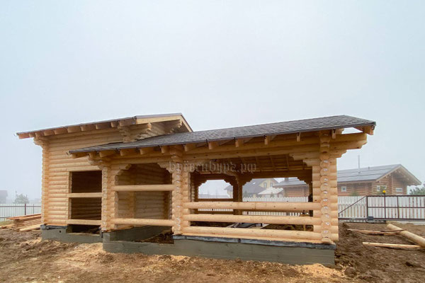 Construction garage plan garage