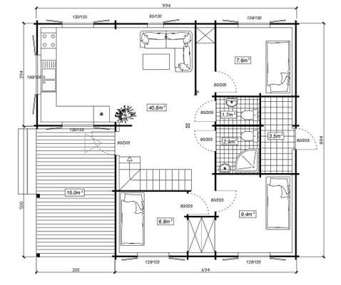Fabricant chalet clé en main, constructeur chalet bois , fabricant maison bois, chalet double madrier, prix chalet bois, kit chalet bois, kit maison bois, auto construction maison bois ,plan chalet madrier, prix chalet madrier ,chalet bois massif