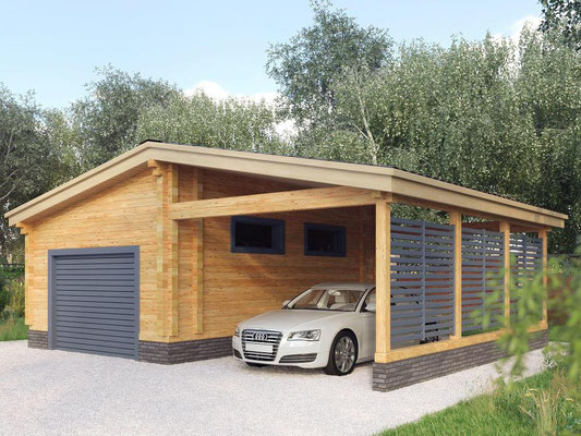 garage bois , kit garage en bois , garage bois en rondin , garage bois en fuste , garage bois madrier grosse section , fabricant garage bois , constructeur garage bois , plan garage bois , garage double , construire garage bois , prix garage bois , garage
