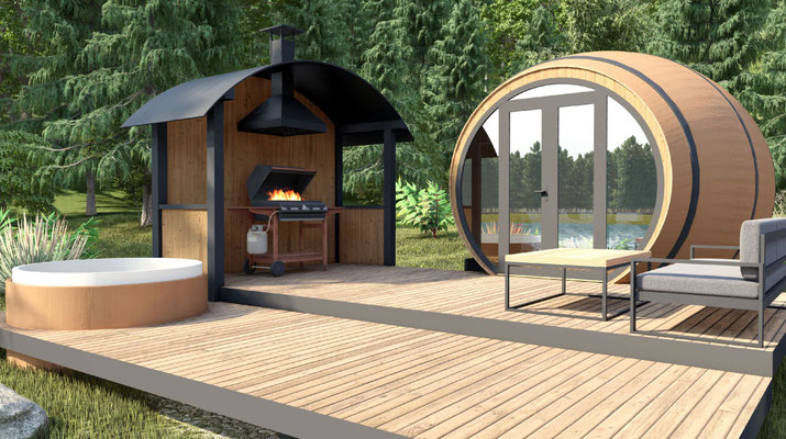  Modéle le foudre. Un Tonnerre d’Originalité Concept hébergement viticole unique. « la vie de château dans un tonneau » L’oenotourisme : grande tendance d’un voyage touristique dans les régions viticoles et leur patrimoine pour déco