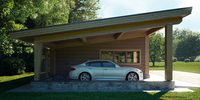 Construction garage plan garage