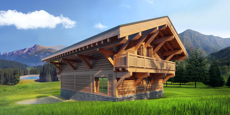 chalet poteau poutre, fabricant chalet bois , constructeur chalet bois , prix chalet bois , plan chalet bois , kit chalet bois , kit maison bois , poteau poutre