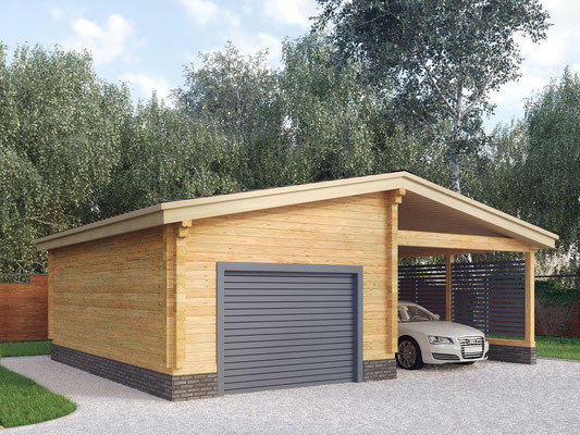 garage bois , kit garage en bois , garage bois en rondin , garage bois en fuste , garage bois madrier grosse section , fabricant garage bois , constructeur garage bois , plan garage bois , garage double , construire garage bois , prix garage bois , garage