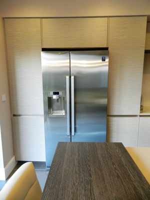 Grifflos Küche Side by Side Kühlschrank - wohnconcepte Grifflos Küche Side by Side Kühlschrank - wohnconcepte
