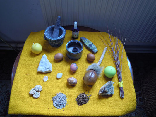 Altar für Ostara