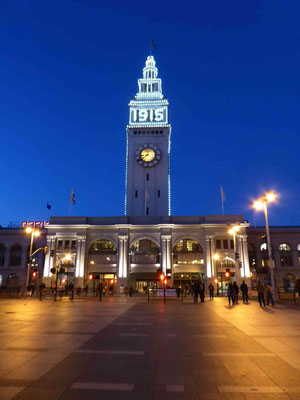 Ferry Building by Night