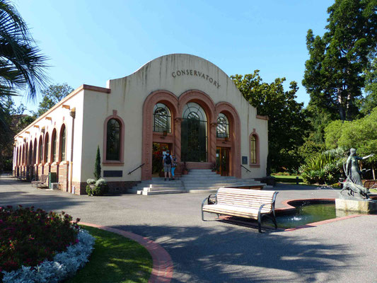 Fitzroy Gardens mit Conservatory