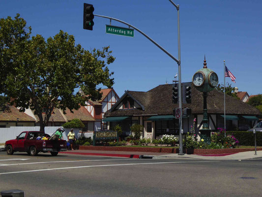 Solvang, Stadt im dänischem Stil (geprägt durch dänische Einwanderer)