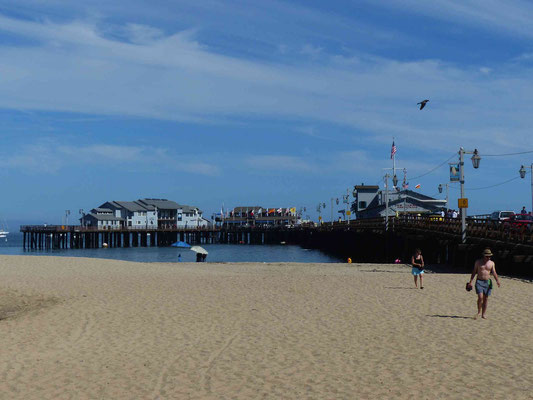 Stearns Wharf, erbaut 1876