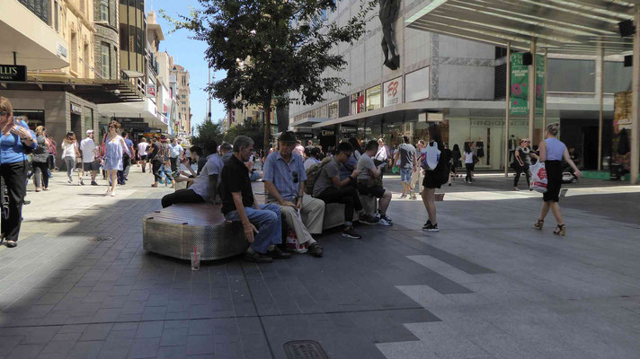 Rundle Mall (Fussgängerzone und Einkaufsmeile)