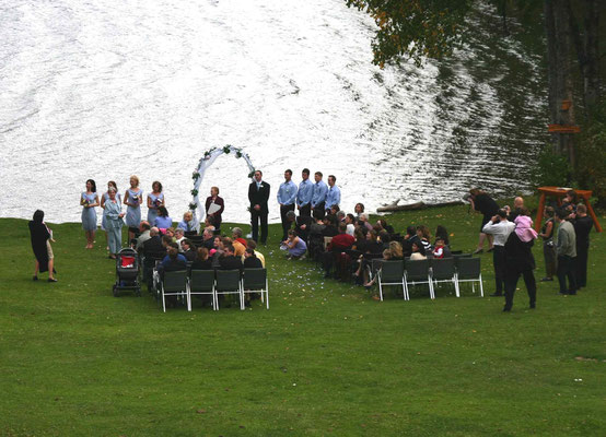 Hochzeit am See